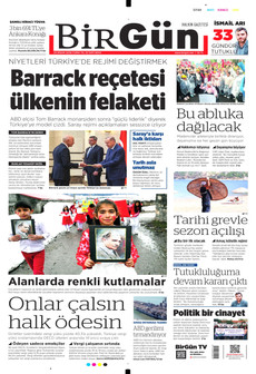 BİRGÜN 24 Nisan 2026 gazete manşeti