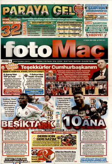 FOTOMAÇ 24 Nisan 2026 gazete manşeti