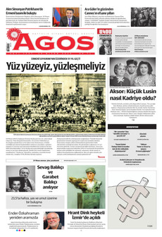 AGOS 24 Nisan 2026 gazete manşeti