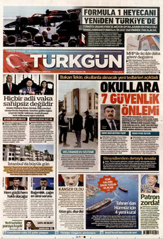 TÜRKGÜN 25 Nisan 2026 gazete manşeti