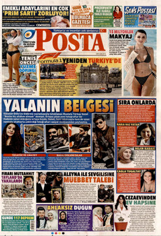 POSTA 25 Nisan 2026 gazete manşeti