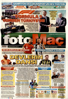 FOTOMAÇ 25 Nisan 2026 gazete manşeti