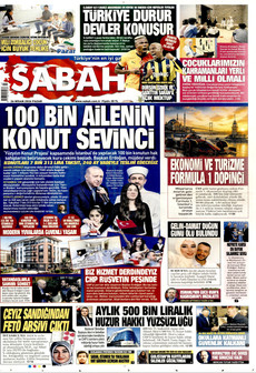 SABAH 26 Nisan 2026 gazete manşeti