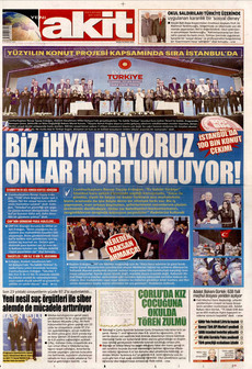 YENİ AKİT 26 Nisan 2026 gazete manşeti
