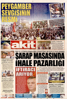 YENİ AKİT 27 Nisan 2026 gazete manşeti