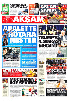 AKŞAM 27 Nisan 2026 gazete manşeti