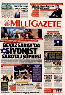 MİLLİ GAZETE 27 Nisan 2026 gazete manşeti