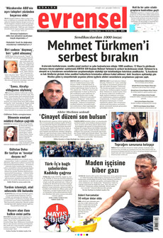 EVRENSEL 28 Nisan 2026 gazete manşeti