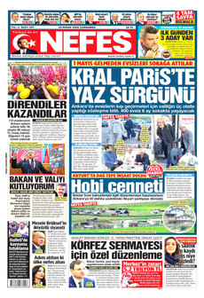 NEFES 29 Nisan 2026 gazete manşeti