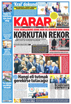 KARAR 30 Nisan 2026 gazete manşeti