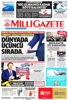 MİLLİ GAZETE 30 Nisan 2026 gazete manşeti