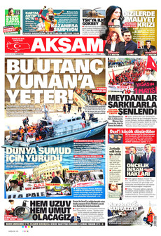 AKŞAM 2 Mayıs 2026 gazete manşeti