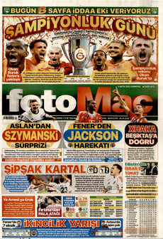 FOTOMAÇ 2 Mayıs 2026 gazete manşeti
