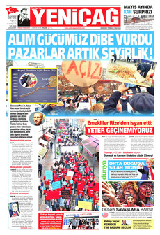 YENİÇAĞ 3 Mayıs 2026 gazete manşeti