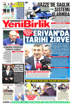 YENİBİRLİK 4 Mayıs 2026 gazete manşeti