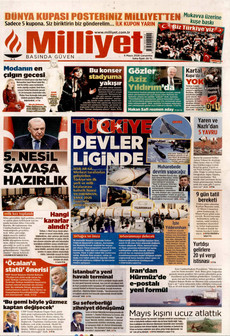 MİLLİYET 6 Mayıs 2026 gazete manşeti
