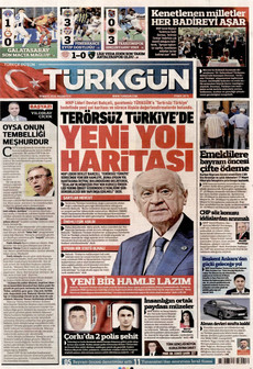 TÜRKGÜN 18 Mayıs 2026 gazete manşeti