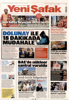 YENİ ŞAFAK 18 Mayıs 2026 gazete manşeti