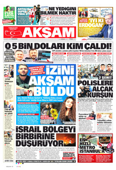 AKŞAM 18 Mayıs 2026 gazete manşeti