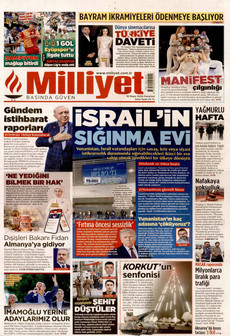 MİLLİYET 18 Mayıs 2026 gazete manşeti