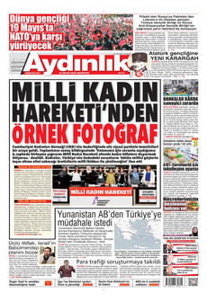 AYDINLIK GAZETESİ 18 Mayıs 2026 gazete manşeti