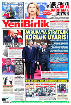 YENİBİRLİK 18 Mayıs 2026 gazete manşeti