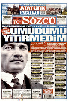SÖZCÜ 19 Mayıs 2026 gazete manşeti