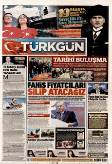 TÜRKGÜN 19 Mayıs 2026 gazete manşeti