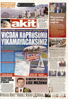 YENİ AKİT 19 Mayıs 2026 gazete manşeti
