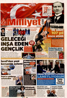 MİLLİYET 19 Mayıs 2026 gazete manşeti