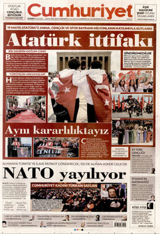 CUMHURİYET 20 Mayıs 2026 gazete manşeti