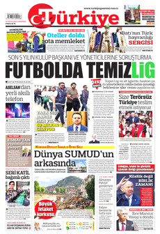 TÜRKİYE GAZETESİ 20 Mayıs 2026 gazete manşeti