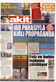 YENİ AKİT 20 Mayıs 2026 gazete manşeti