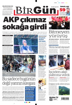 BİRGÜN 20 Mayıs 2026 gazete manşeti