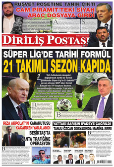 DİRİLİŞ POSTASI 20 Mayıs 2026 gazete manşeti