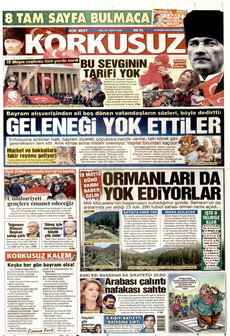 KORKUSUZ 20 Mayıs 2026 gazete manşeti