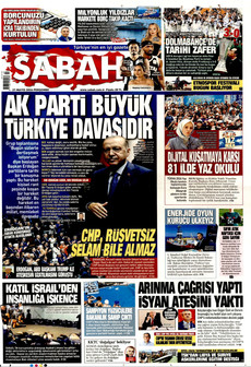 SABAH 21 Mayıs 2026 gazete manşeti