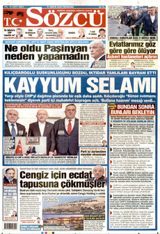 SÖZCÜ 21 Mayıs 2026 gazete manşeti