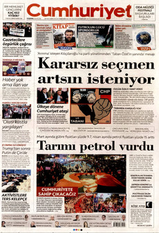 CUMHURİYET 21 Mayıs 2026 gazete manşeti