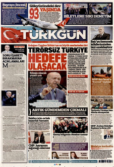 TÜRKGÜN 21 Mayıs 2026 gazete manşeti