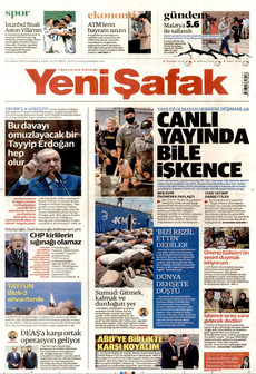 YENİ ŞAFAK 21 Mayıs 2026 gazete manşeti