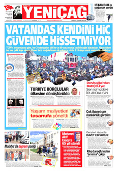 YENİÇAĞ 21 Mayıs 2026 gazete manşeti
