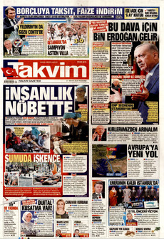 TAKVİM 21 Mayıs 2026 gazete manşeti