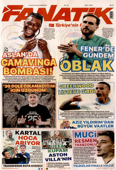 FANATİK 21 Mayıs 2026 gazete manşeti