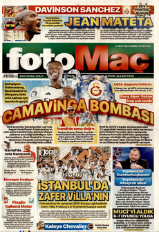 FOTOMAÇ 21 Mayıs 2026 gazete manşeti