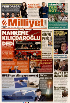 MİLLİYET 22 Mayıs 2026 gazete manşeti