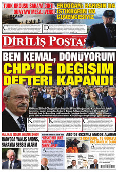 DİRİLİŞ POSTASI 22 Mayıs 2026 gazete manşeti