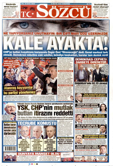 SÖZCÜ 23 Mayıs 2026 gazete manşeti