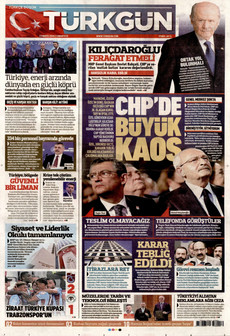 TÜRKGÜN 23 Mayıs 2026 gazete manşeti