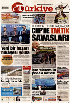 TÜRKİYE GAZETESİ 23 Mayıs 2026 gazete manşeti